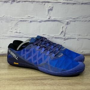 Merrell Vapor Glove 3 Baja Blue Barefoot Running Shoes Women's 8 Trail Vibram